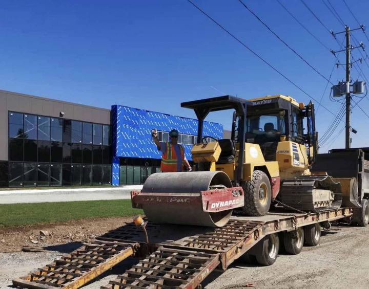 Equipment with operator Sherbrooke