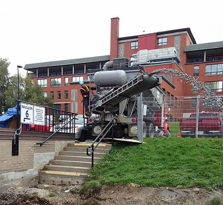 Equipment with operator Sherbrooke