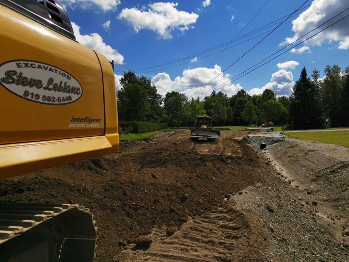 Earthwork company in Sherbrooke