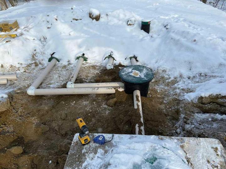 Excavation pour fosse septique Sherbrooke